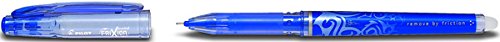 PILOT Tintenroller Frixion Point 0,5 mm blau Mine auswechselbar 3er von Pilot