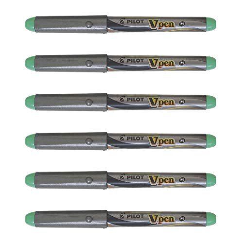 PILOT V-Pen Füllfederhalter 6, Schreibfarbe: grün PILOT V-Pen Füllfederhalter 6, Schreibfarbe: grün von Pilot