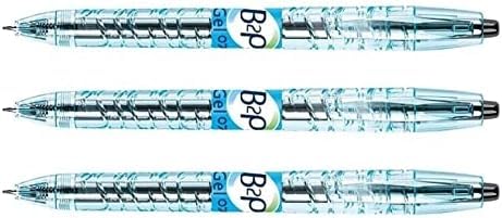 Pilot 3 Kugelschreiber, einziehbar, Gel-Tinte, B2P, mittlere Spitze, Schwarz Pilot 3 Kugelschreiber, einziehbar, Gel-Tinte, B2P, mittlere Spitze, Schwarz von Pilot
