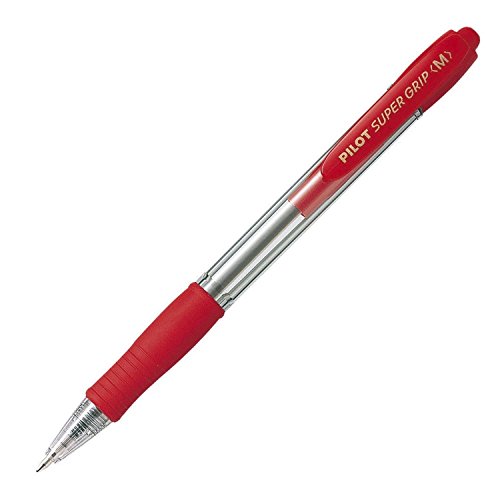 Pilot BPGP-10R-M-R Kugelschreiber Super Grip M BPGP-10R-M, 0,5 mm, rot Pilot BPGP-10R-M-R Kugelschreiber Super Grip M BPGP-10R-M, 0,5 mm, rot von Pilot