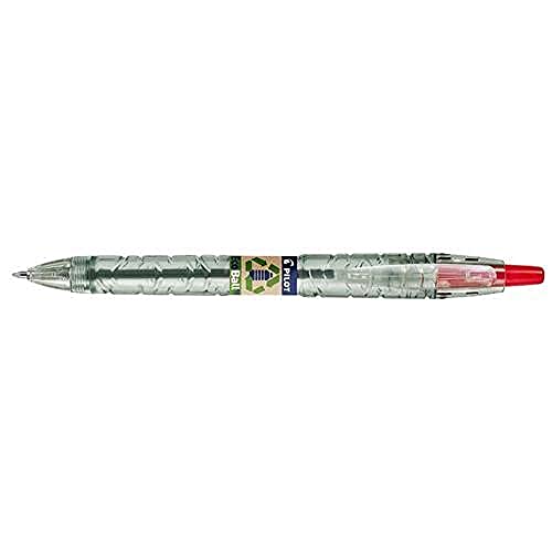 Pilot Ecoball Kugelschreiber, recycelt, Medium, Rot, 10 Stück Pilot Ecoball Kugelschreiber, recycelt, Medium, Rot, 10 Stück von Pilot