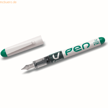 Pilot Einweg-Füllfederhalter V-Pen SVPN-4W grün von Pilot