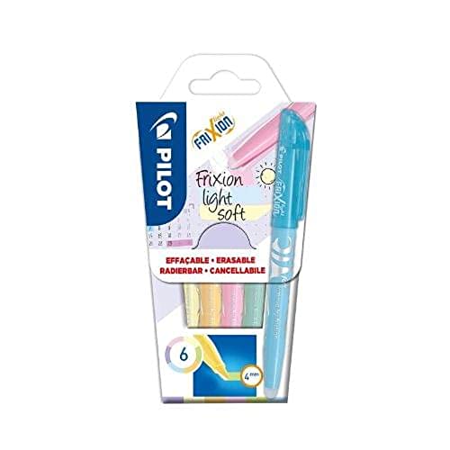 Pilot Frixion Highlighter Pastellfarben leicht weich radierbar Pilot Frixion Highlighter Pastellfarben leicht weich radierbar von PILOT