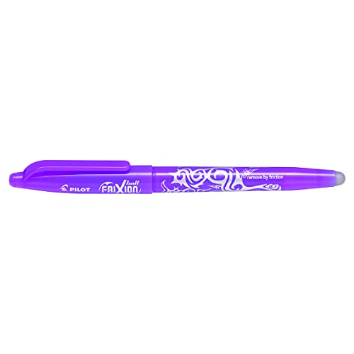 Pilot Frixion/Friction Radierbarer Stift mit 0,7 mm Spitze – Lila von Pilot