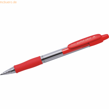 Pilot Kugelschreiber Super Grip M BPGP-10R-M rot von Pilot