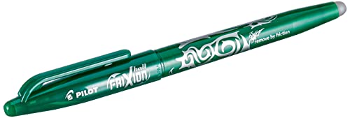 Pilot Pen 2260004 - Tintenroller Frixion Ball, Strichstärke 0,7 mm, grün, 1 Stück von Pilot