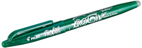 Pilot Pen 2260004 - Tintenroller Frixion Ball, Strichstärke 0,7 mm, grün, 1 Stück von Pilot