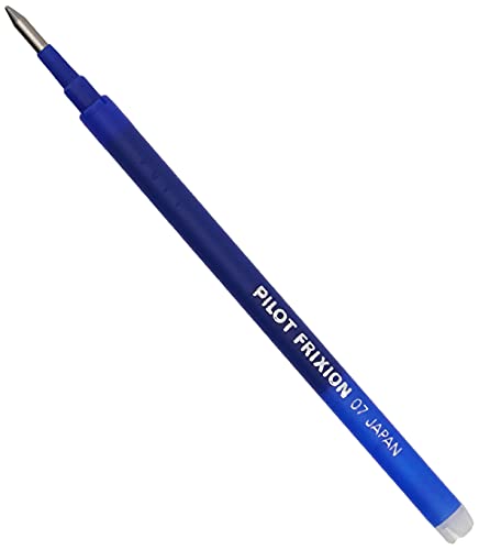 Pilot Pen 2261003F - Ersatzminen Tintenroller Frixion Ball, Stärke 0,7 mm, blau, radierbar, 3 Stück von Pilot
