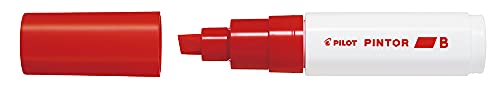 Pilot Pintor Marker Chisel Tip Broad Line Red von Pilot
