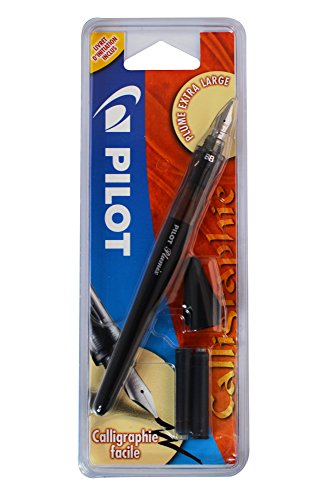 Pilot Plumix Füllfederhalter, Schwarz Extra-wide schwarz von Pilot