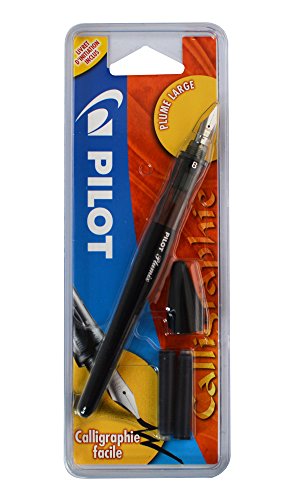 Pilot Plumix Füllfederhalter, Schwarz wide schwarz von Pilot