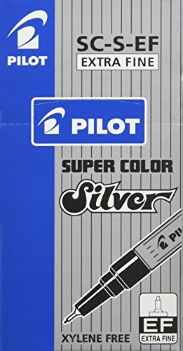 Pilot Super Color Marker extra fein 12 Stück silbern von Pilot
