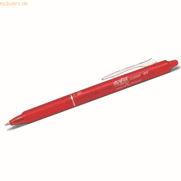 Pilot Tintenroller Frixion Ball Clicker 07 rot von Pilot