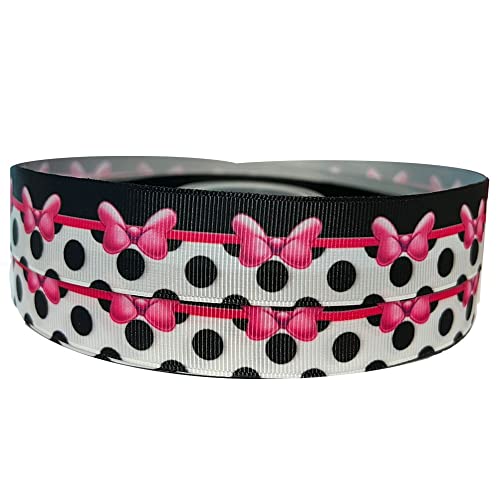 Minnie Maus, 2 m x 22 mm breit, für Geburtstagskuchendekoration, ideal für Geschenke, Schleifen, Geschenktüten, Karten, Basteln Minnie Maus, 2 m x 22 mm breit, für Geburtstagskuchendekoration, ideal für Geschenke, Schleifen, Geschenktüten, Karten, Basteln von Pimp My Shoes