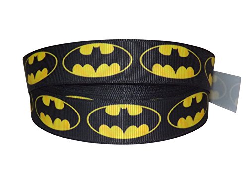 Pimp My Shoes Dekoband, Ripsband, Motiv: Batman, 2 m x 22 mm, ideal für Geschenke Pimp My Shoes Dekoband, Ripsband, Motiv: Batman, 2 m x 22 mm, ideal für Geschenke von Fcalvy