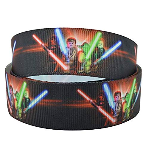 Star Wars Ripsband, für Geburtstagskuchen / zum Basteln, 2 m x 22 mm Star Wars Ripsband, für Geburtstagskuchen / zum Basteln, 2 m x 22 mm von Pimp My Shoes