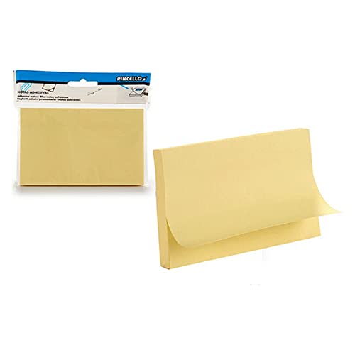 Pincello S3602392 Haftnotizen, gelb, 1 x 12 x 14 cm von Pincello