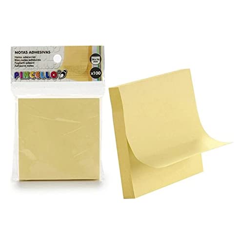 Pincello S3602518 Haftnotizen, Papier, 76 x 76 mm, 100 Stück Pincello S3602518 Haftnotizen, Papier, 76 x 76 mm, 100 Stück von Pincello