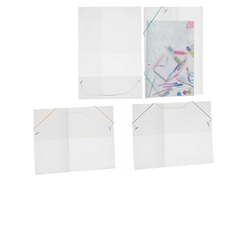 Transparente Mappe (1 x 26 x 35,5 cm) (12 Stück) von Pincello