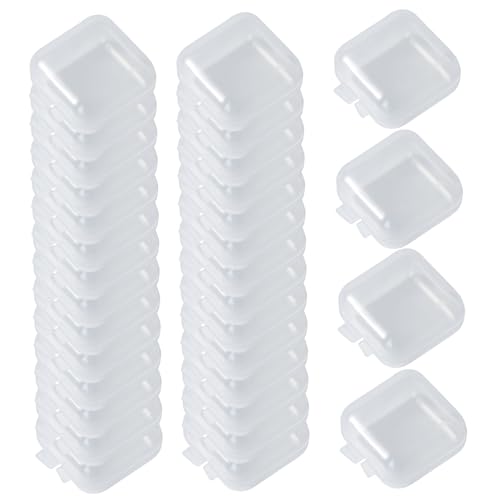 Pineeseatile 100pcs Mini -Schmuckschatulle, 1, 4x1.4x0, 7 Zoll staubdester klarer Plastik -Schmuckschachtel mit Scharnierdeckel für Ohrringe Ohrstollen Pineeseatile 100pcs Mini -Schmuckschatulle, 1, 4x1.4x0, 7 Zoll staubdester klarer Plastik -Schmuckschachtel mit Scharnierdeckel für Ohrringe Ohrstollen von Pineeseatile