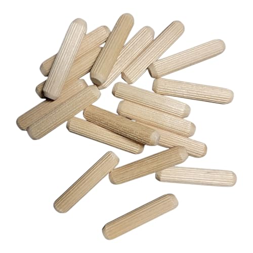 Pinehurst Crafts 5/16 Zoll x 1-1/2 Zoll geriffelte Holzdübelstifte, ideal für Möbel, Schränke und Bastelprojekte, 200 Stück Pinehurst Crafts 5/16 Zoll x 1-1/2 Zoll geriffelte Holzdübelstifte, ideal für Möbel, Schränke und Bastelprojekte, 200 Stück von Pinehurst Crafts
