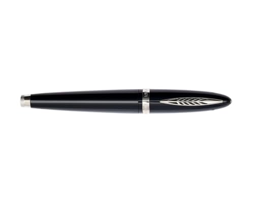 Pineider Füllfederhalter Modern Black Palladium - Feder M von Pineider