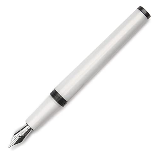 Pineider Metropolis Füllfederhalter Stahl weiß F Pineider Metropolis Füllfederhalter Stahl weiß F von Pineider
