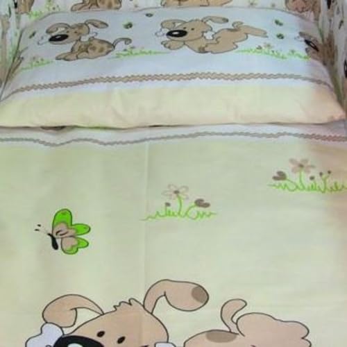 Hund Schmetterling Groß Bettwäsche Stoff 100x160cm 1 Meter 100% Baumwolle Baumwollstoff Kinder Meterware Handwerken Nähen Stoff von Pingianer