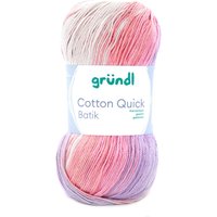 Gründl Cotton Quick Batik - Creme/Rosa/Lila/Flieder Gründl Cotton Quick Batik - Creme/Rosa/Lila/Flieder von gründl
