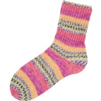 Gründl Hot Socks Torbole - Lavendel/Chili/Pflaume/Weiß/Salatgrün/Gelb von Pink