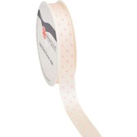 Ripsband "Baby Dots" - Hellrosa von PRÄSENT