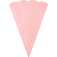 Schultüten-Rohling, 68 cm - Rosa von Pink