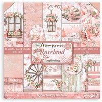Scrapbook-Block "Roseland" von Pink