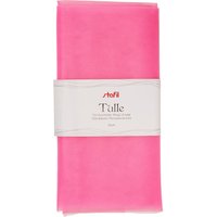 Tüll-Zuschnitt, 3 Meter - Rosa von stafil