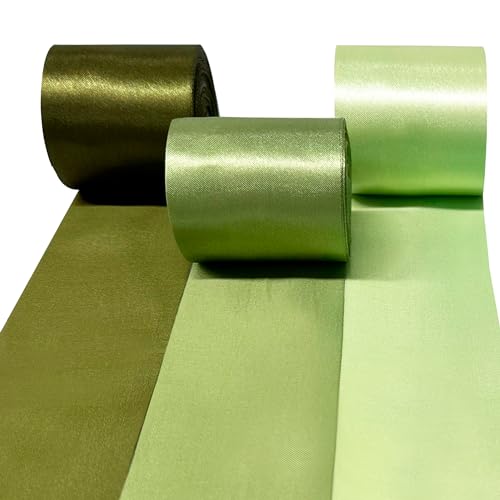 60m Salbeigrünes Satinband 50mm Breit Ombre Dusty Green Band für DIY-Bastelarbeiten Geschenkverpackungen Einladungskarten Brautstrauß Party-Hintergrund Bachelorette Geburtstag Verlobung Brautparty 60m Salbeigrünes Satinband 50mm Breit Ombre Dusty Green Band für DIY-Bastelarbeiten Geschenkverpackungen Einladungskarten Brautstrauß Party-Hintergrund Bachelorette Geburtstag Verlobung Brautparty von PinkBlume