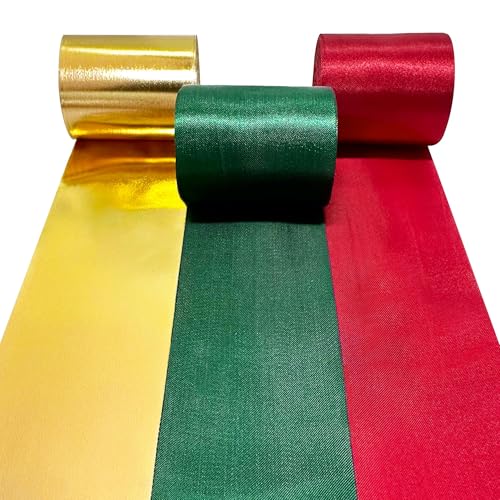 60m Weihnachts-Satinband 50mm Rot-grün-goldenes Breit Satinband für Frohe Weihnachten Urlaub DIY Basteln Geschenke Verpackung Einladungskarte Party Hintergrund Hochzeit Bachelorette Geburtstag 60m Weihnachts-Satinband 50mm Rot-grün-goldenes Breit Satinband für Frohe Weihnachten Urlaub DIY Basteln Geschenke Verpackung Einladungskarte Party Hintergrund Hochzeit Bachelorette Geburtstag von PinkBlume