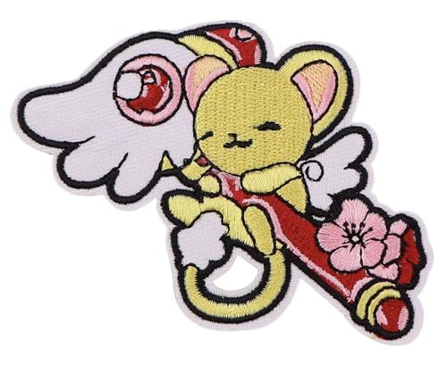 Cerberus Kerberos Kero-chan Kero Cardcaptor Sakura CCS Manga Anime 9,1 cm bestickter Aufnäher zum Aufbügeln für Kleidung Cerberus Kerberos Kero-chan Kero Cardcaptor Sakura CCS Manga Anime 9,1 cm bestickter Aufnäher zum Aufbügeln für Kleidung von Pinstant
