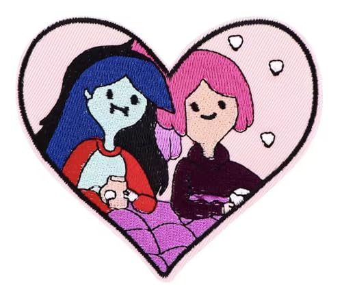 Come Along with Me Adventure Time Cartoon Animated TV Show Heart Love 10,2 cm Bügelbild für Kleidung Come Along with Me Adventure Time Cartoon Animated TV Show Heart Love 10,2 cm Bügelbild für Kleidung von Pinstant