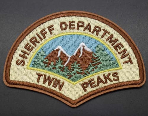 Twin Peaks Sheriff Department 9,5 cm Aufnäher zum Aufbügeln, bestickt, für Kleidung Twin Peaks Sheriff Department 9,5 cm Aufnäher zum Aufbügeln, bestickt, für Kleidung von Pinstant