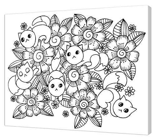 Pintcolor 9087 Künstlerleinwand, Holz, Weiß/Schwarz, 40 x 30 x 3,5 cm Pintcolor 9087 Künstlerleinwand, Holz, Weiß/Schwarz, 40 x 30 x 3,5 cm von Pintcolor
