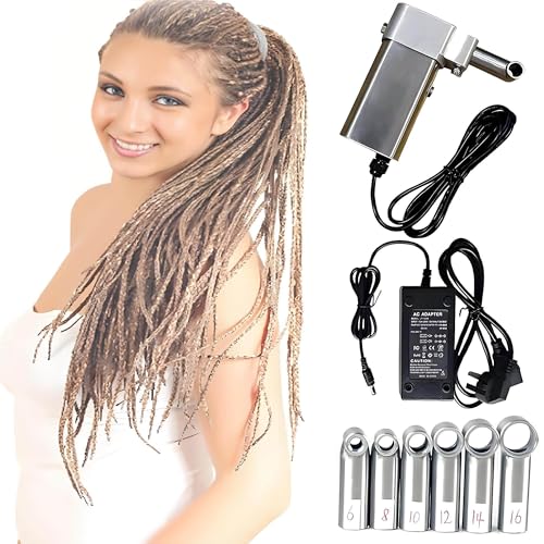 PioMue Dreadlock-Maschine, Instant-Dreadlock-Maschine, elektrischer tragbarer Dreadlock-Maker mit 6 Köpfen, für Dreadlock-Maker, kann direkt am Kopf bearbeitet Werden PioMue Dreadlock-Maschine, Instant-Dreadlock-Maschine, elektrischer tragbarer Dreadlock-Maker mit 6 Köpfen, für Dreadlock-Maker, kann direkt am Kopf bearbeitet Werden von PioMue