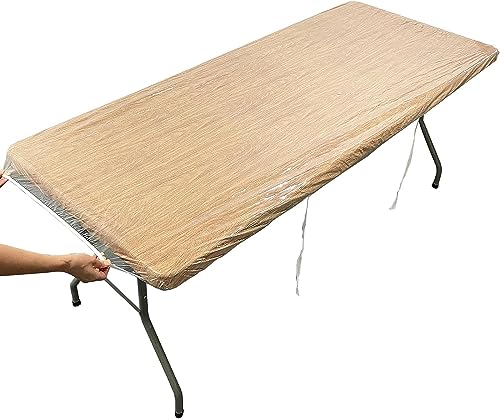 Pioggia Transparente Vinyl-Tischdecke, rechteckig, wasserdicht, elastisch, Kunststoff-Tischabdeckung, Schutz für rechteckige Tischdecken, 1,8 m – 76,2 x 182,9 cm Pioggia Transparente Vinyl-Tischdecke, rechteckig, wasserdicht, elastisch, Kunststoff-Tischabdeckung, Schutz für rechteckige Tischdecken, 1,8 m – 76,2 x 182,9 cm von Pioggia