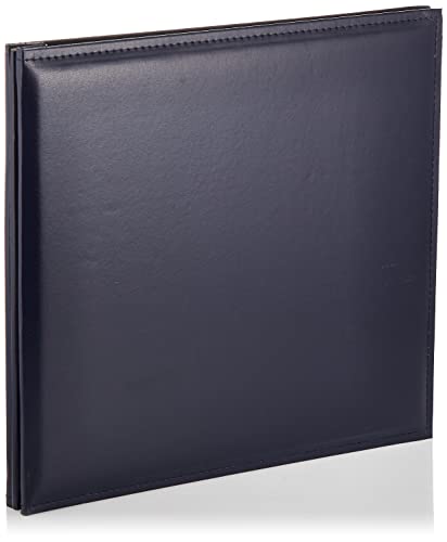 Pioneer Erinnerungsbuch, 30,5 x 30,5 cm, genähtes Kunstleder, Marineblau von Pioneer Photo Albums