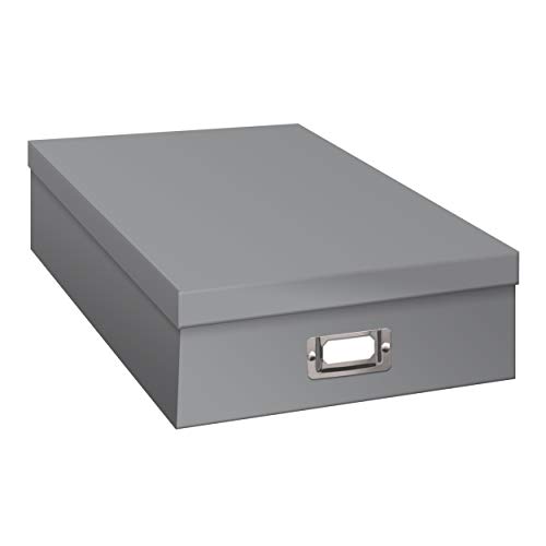 Pioneer Photo Albums OB-12S/GY OB-12S Gray Aufbewahrungsbox, Metall, Grau von Pioneer Photo Albums
