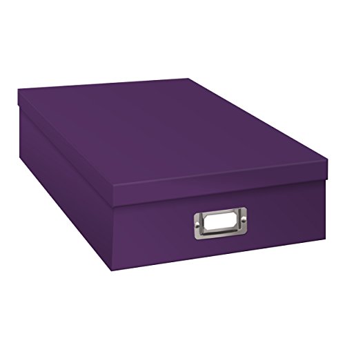 Pioneer OB-12S Aufbewahrungsbox für Fotoalben, 37,5 x 33,0 x 9,5 cm, helles Violett von Pioneer Photo Albums
