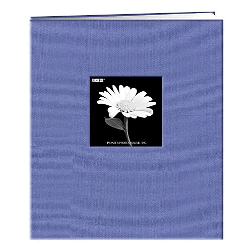 Pioneer 30,5 x 30,5 cm Buch, Stoffeinband, Album mit Fenster, rot, himmelblau, 8.5 InchesX11 Inches von Pioneer Photo Albums