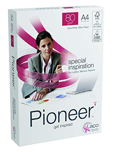 Pioneer Büropapier A4 210 mm x 297 mm 80 g/m² FSC 500 Blatt ein Ries von Pioneer