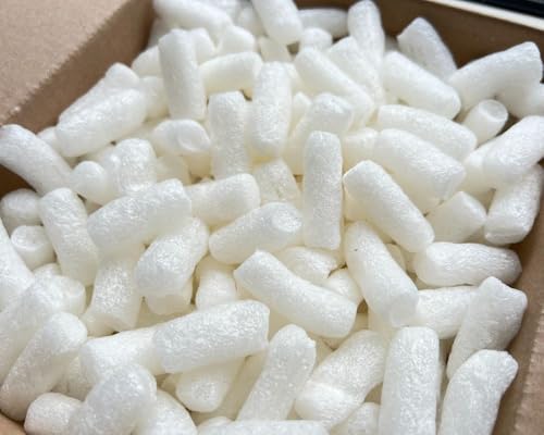Verpackungschips Bio Weiß 10-400L | aus Pflanzenstärke | 100% biologisch abbaubar und kompostierbar Füllchips Polsterchips Polstermaterial Füllmaterial (50) von Pioneer