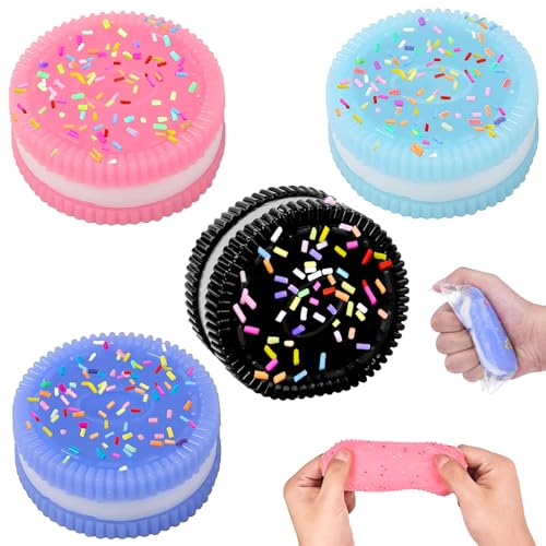 Pipihome 4 Stück Taba Squishy, Keks Fufu Squishy Anti Stress Spielzeug, Kawaii Keks Mochi Fidget Toys für Kinder und Erwachsene, Squeeze Toy Stressball Geschenke für Mitgebsel Kindergeburtstag Pipihome 4 Stück Taba Squishy, Keks Fufu Squishy Anti Stress Spielzeug, Kawaii Keks Mochi Fidget Toys für Kinder und Erwachsene, Squeeze Toy Stressball Geschenke für Mitgebsel Kindergeburtstag von Pipihome