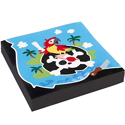 20 Servietten * Little Pirates * für Kindergeburtstag und Motto-Party | Piratenschiff Kinderpiraten Pirat Seeräuber Freibeuter Schatzsuche Kinder Geburtstag Mottoparty Napkins Einweg Totenkopf 20 Servietten * Little Pirates * für Kindergeburtstag und Motto-Party | Piratenschiff Kinderpiraten Pirat Seeräuber Freibeuter Schatzsuche Kinder Geburtstag Mottoparty Napkins Einweg Totenkopf von Piraten-Party: